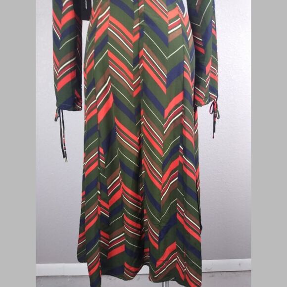 Lulus Martini Moment Olive Green Midi Dress Medium - Picture 10 of 15